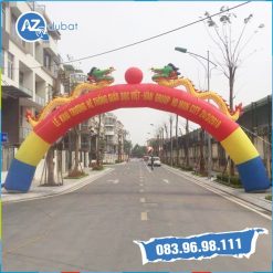 cổng hơi khai trương