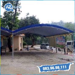 nhà lều bạt mái cong