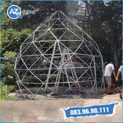 Cấu tạo khung nhà lều hình búp sen