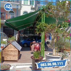 mái hiện bạt pVC