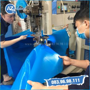 hình ảnh may ép bạt