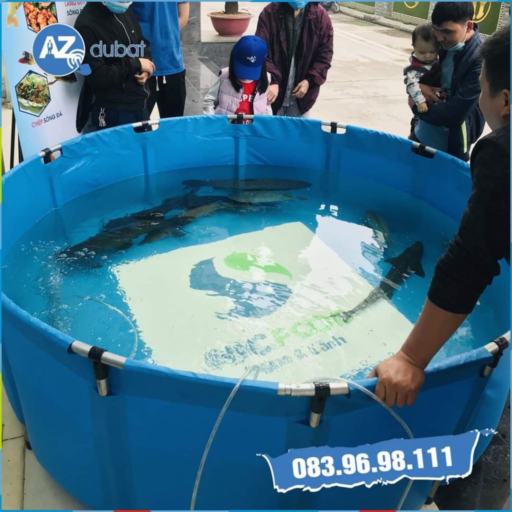 bể tròn nuôi cá